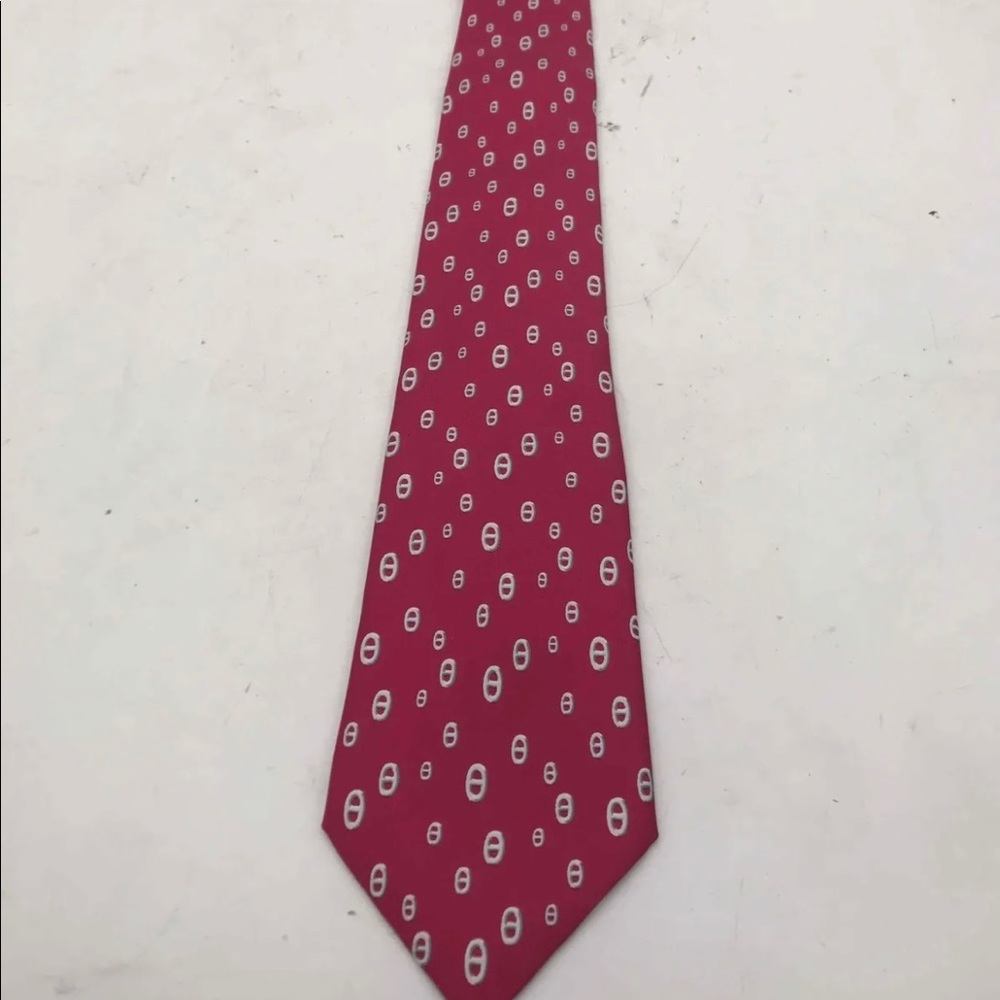 HERMES Men's Silk NECKTIE Tie 100% silk authentic.￼ - Picture 3 of 6